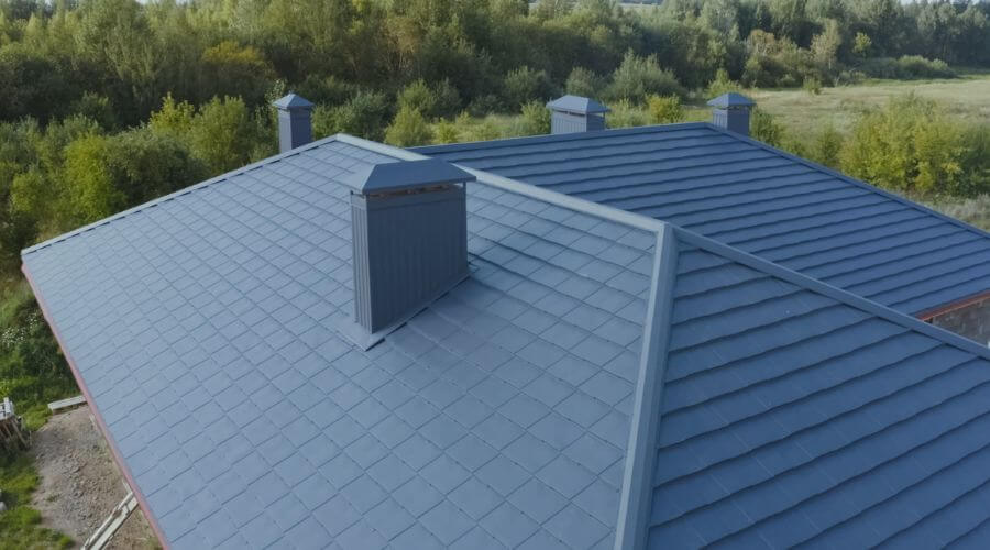 Professional metal roof installation in West Simsbury, CT